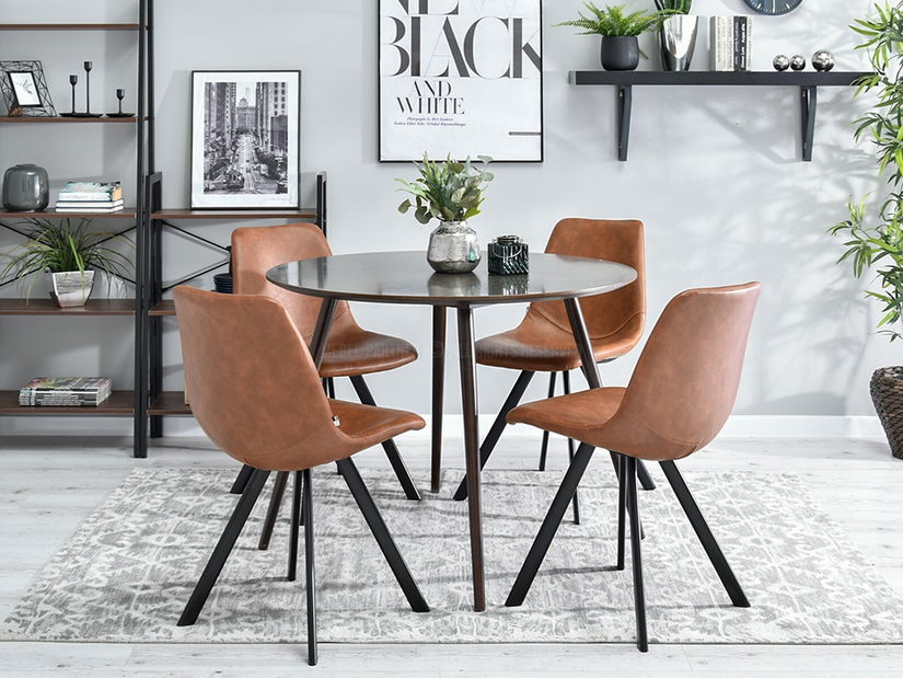 Scaun Petra (maro + negru) *vânzare stoc