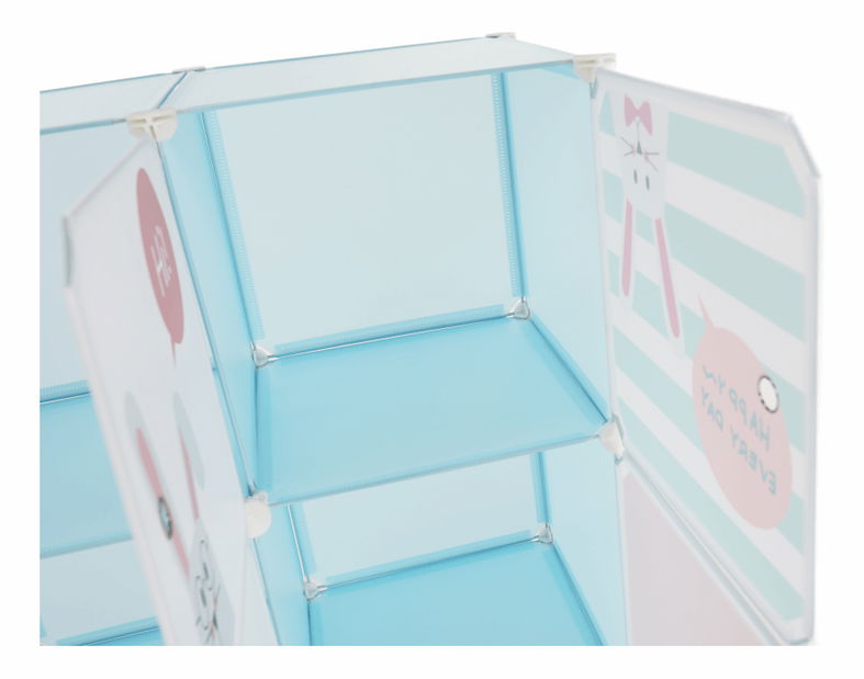 Dulap Erin (albastru) *lichidare de stoc