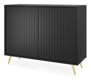 Skrinka Biel B1 (čierna + zlatá)