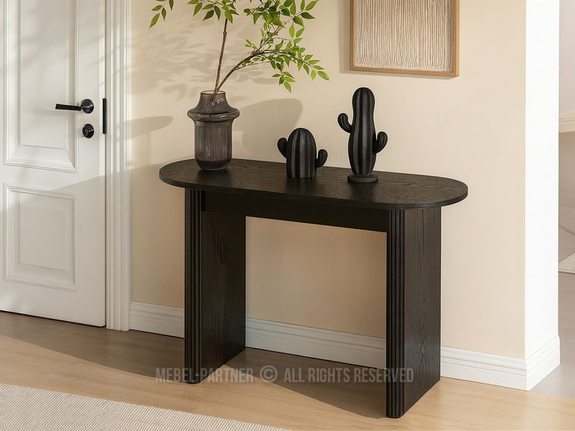 Măsuță consolă Agawes (negru)