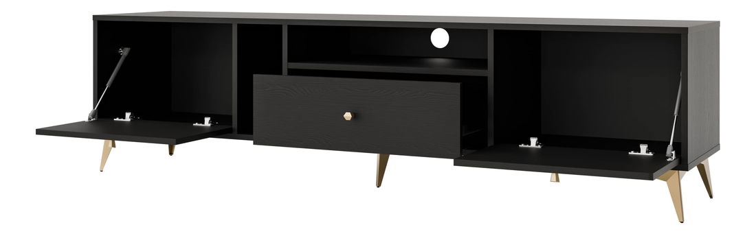 TV asztal Tokyna 313 (fekete)