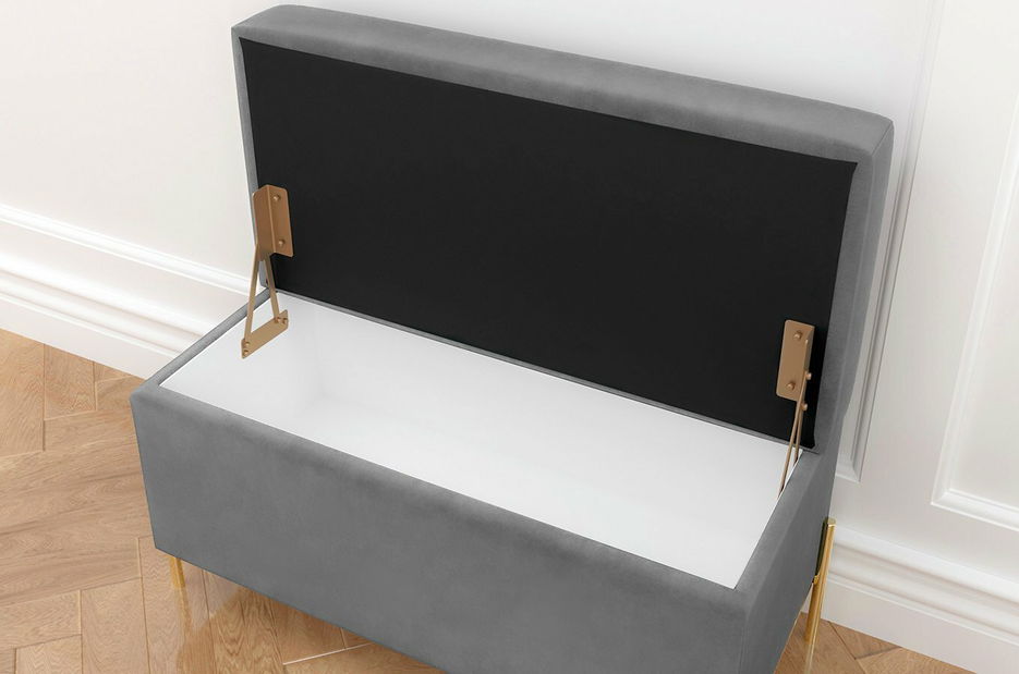 Bancă Boronna (Gri deschis)