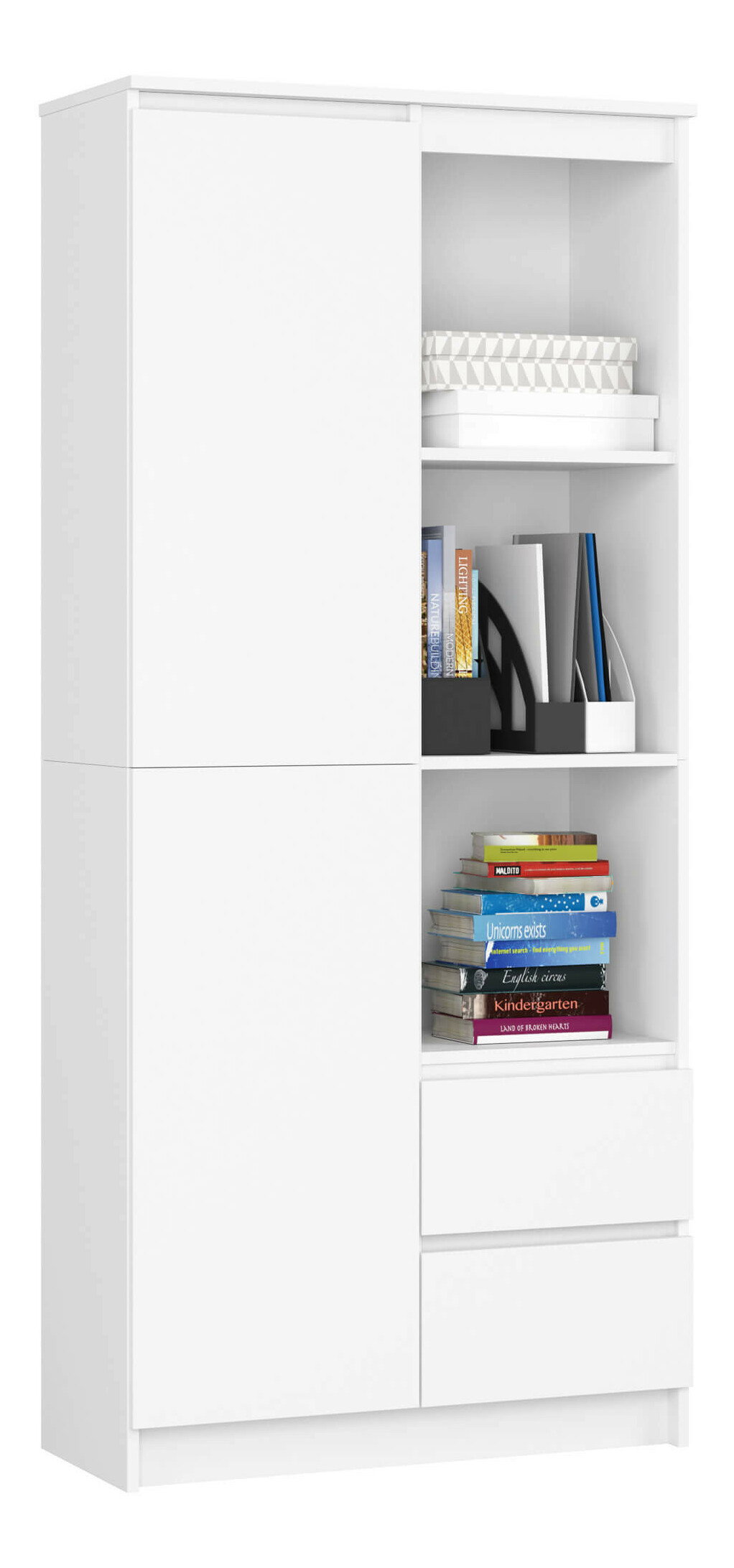 Polc – Akkord – Resolverse (fehér)