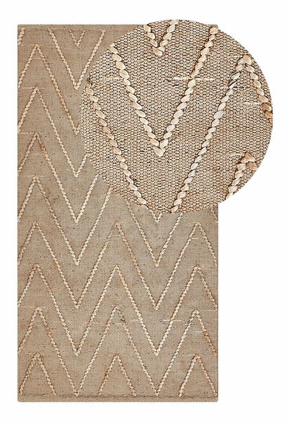 Koberec 80 x 150 cm Daddy (béžová) (s LED osvetlením)