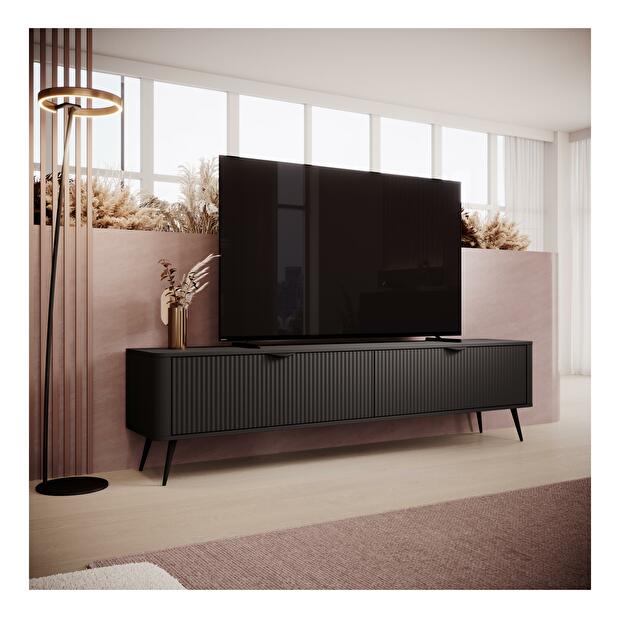 TV asztal/szekrény Lethe I (fekete)