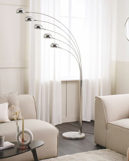 Stojanové svietidlo Fiditi (strieborná)