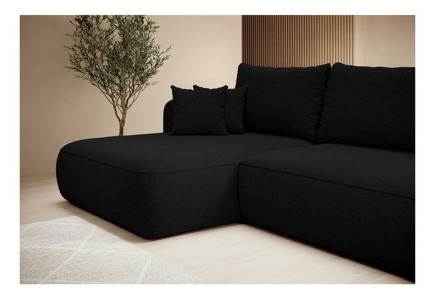 Kutna garnitura Fergie (L) (crna + crna)