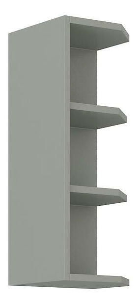 Felső konhyai regál Kelyn 30 G-72 ZAK (korpus: fényes krém + előlap: szürke)