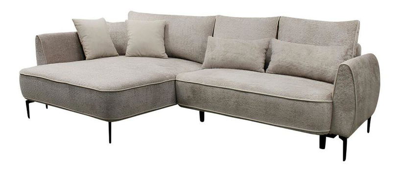 Kutna garnitura Montenegro (sivo-bež) (L)