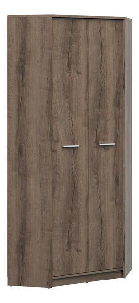 Sarok ruhásszekrény Nepo Plus 37 (fehér) 