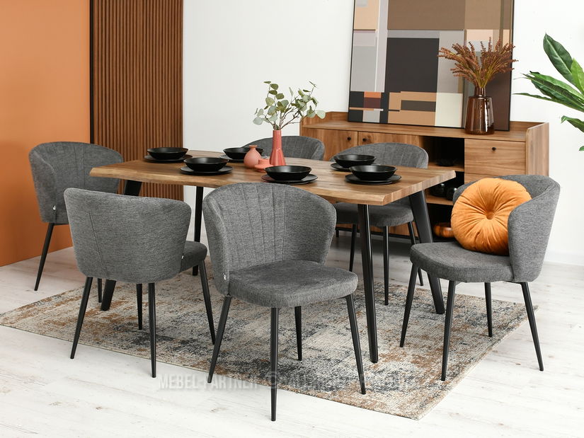 Szék Zane (grafit + fekete)