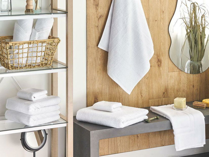 Set 9 buc prosoape Mitia (alb)