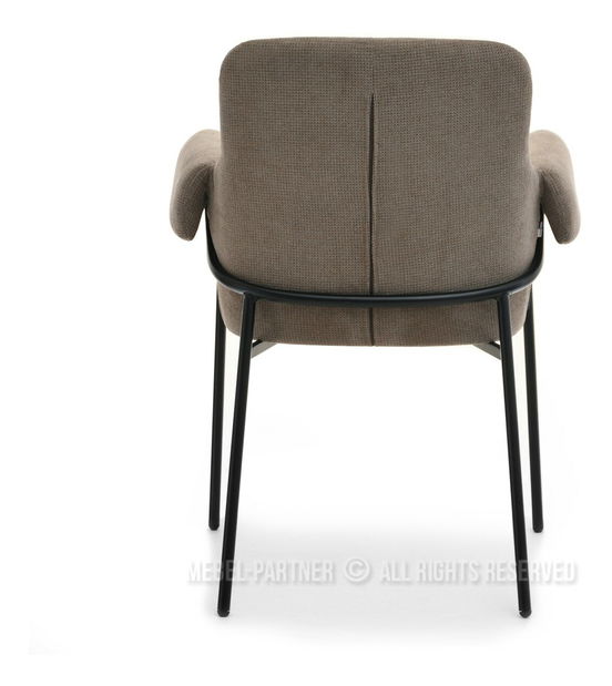 Stolička Mateo (béžová + čierna)