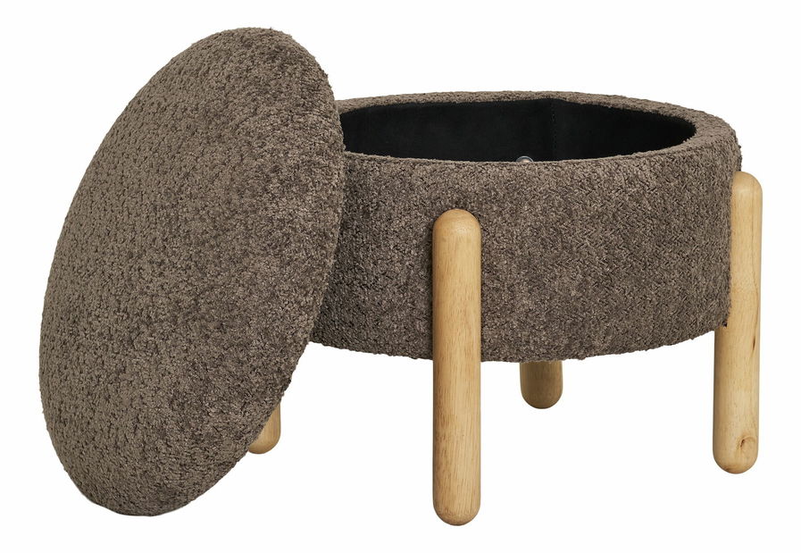 Taburetka Mvenora (hnedá)