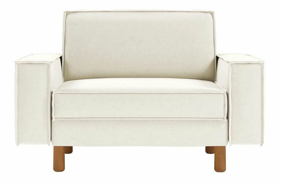 Kreslo Spary L (smotanová + orech)