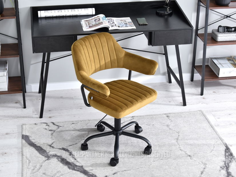 Scaun Merylyn (auriu + negru)