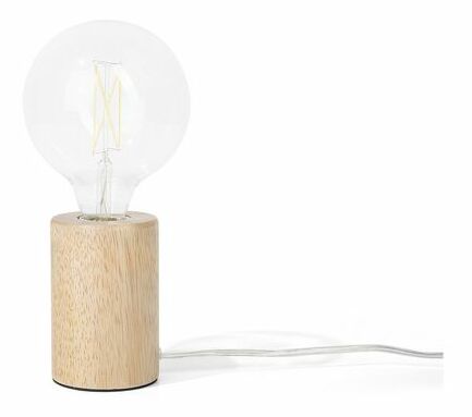 Asztali lámpa Garoua (világos fa)