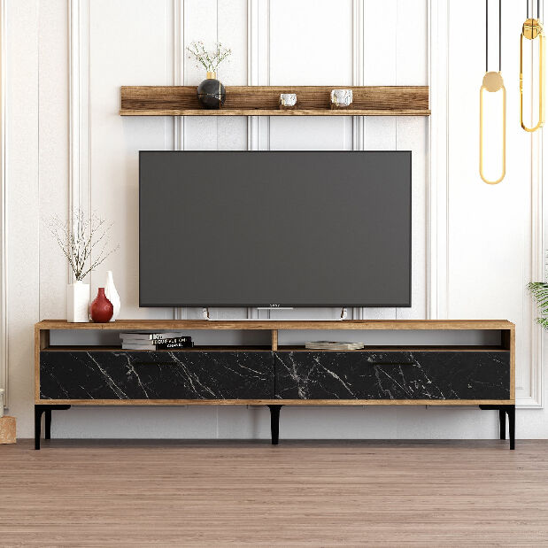 Mobilier living India (Nuc + Negru)