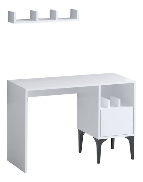 Masă PC Aliex 4 (alb)