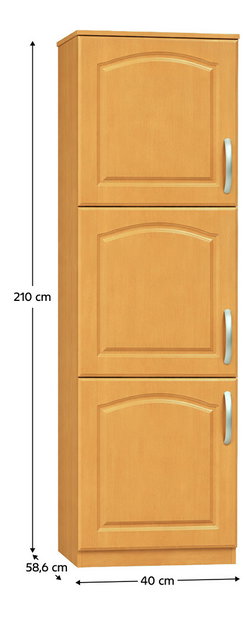 Felső élelmiszer-konyhaszekrény Lonicera MDF klasik S40/210/57 (B)