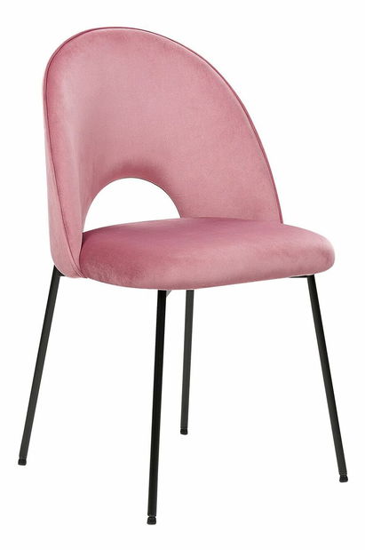 Set 2 ks jedálenských stoličiek Clarissa (ružová)