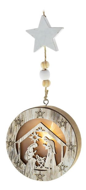 Vianočná dekorácia jasličky RXL 334