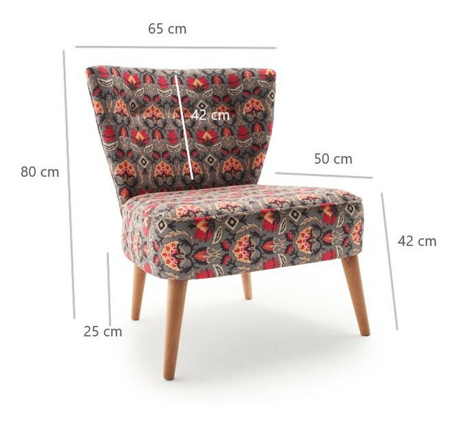 Fotelja za opuštanje Vuren (više boja)