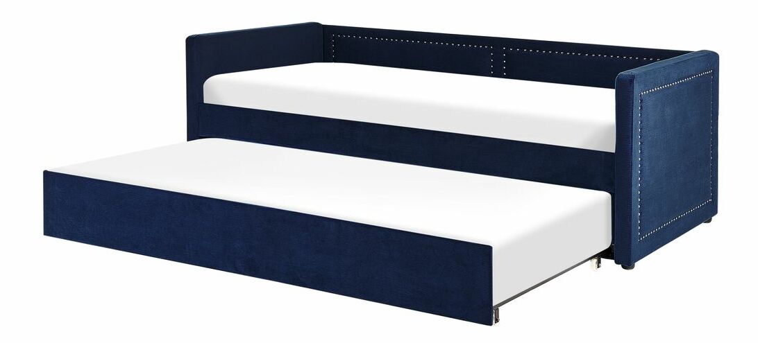 Jednolôžková posteľ 200 x 90 cm Mimza (modrá)