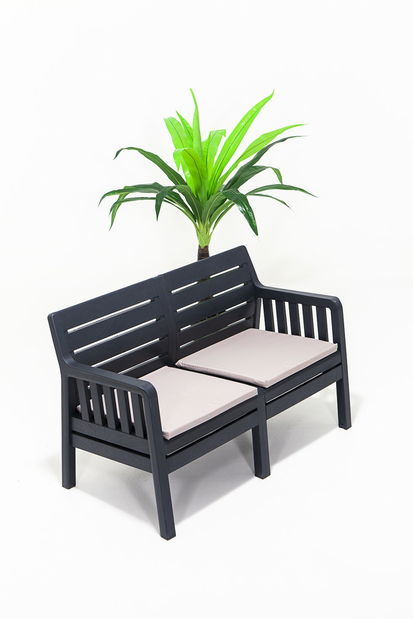 Kerti kanapé Asir Anthracitei