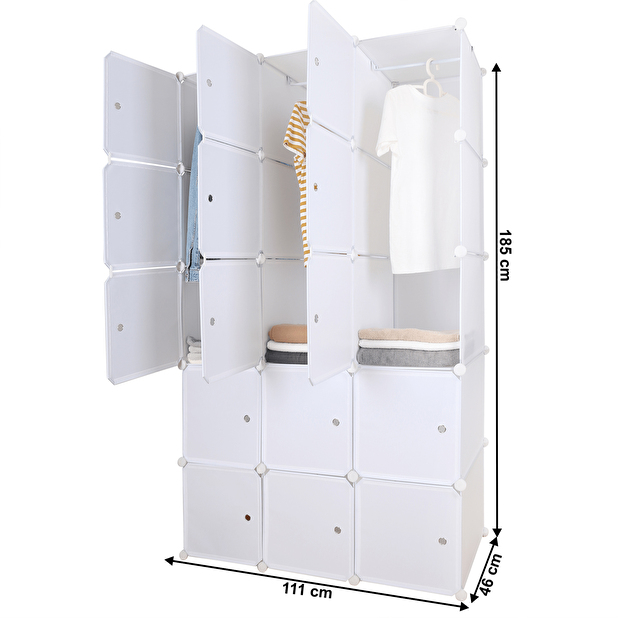 Modularni ormar Climber (bijela)