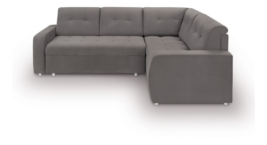 Rohová sedačka BRW Willy Lux 3DL RECBKMU (sivá) (P)