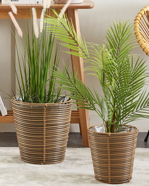 Set 2 ks košíkov Suzy (hnedá) 