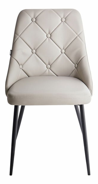 Set 2 buc. scaune pentru sufragerie Valero (gri deschis)