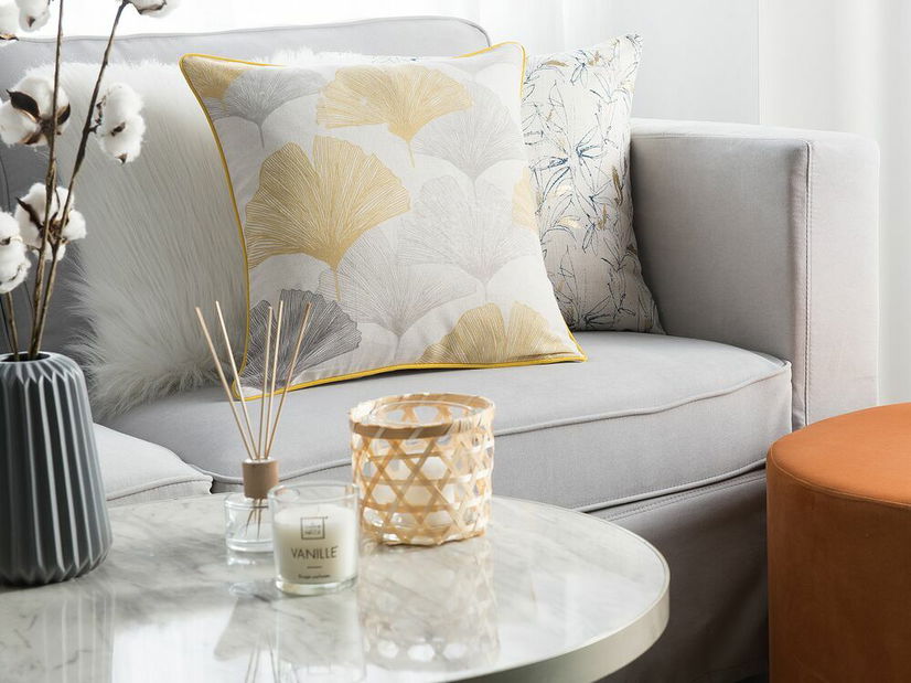 Set 2 buc. pernă 45x45 COIMBRA (gri deschis)