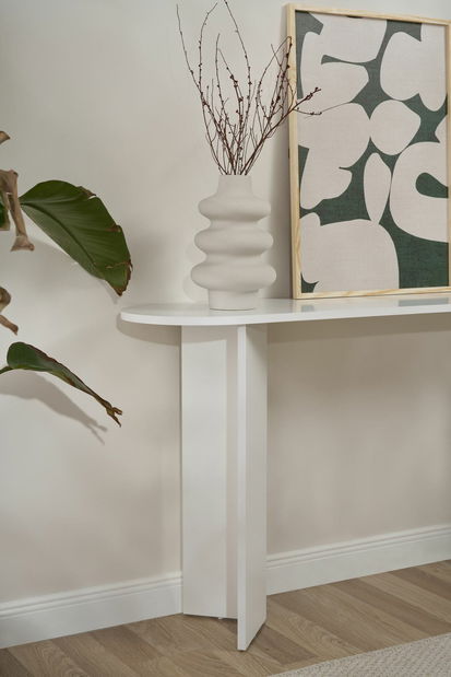 Konzolasztal Sirinda (fehér) 