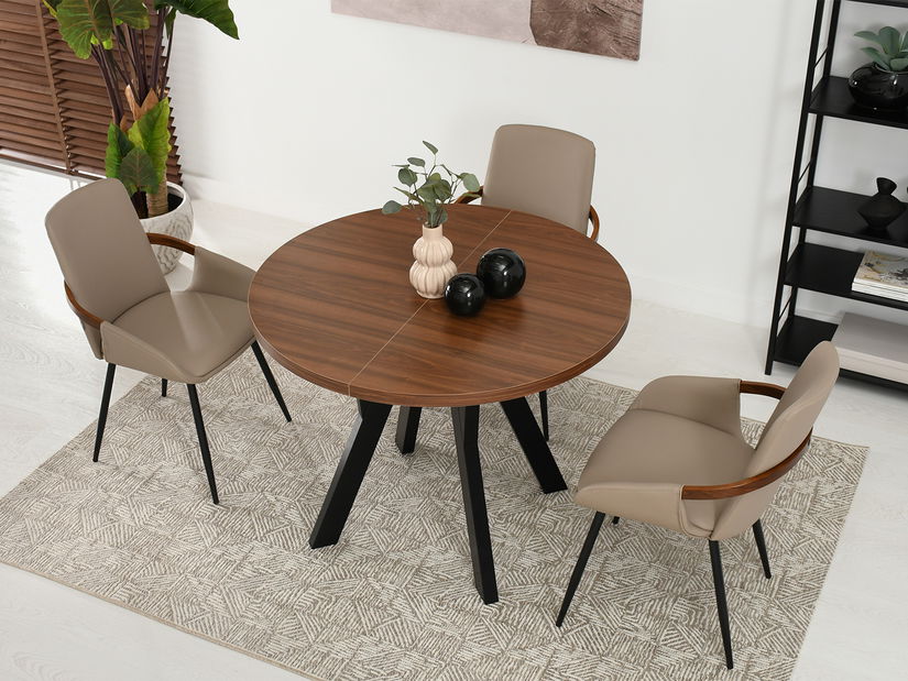 Jedálenský stôl Bulgaria (čierna)