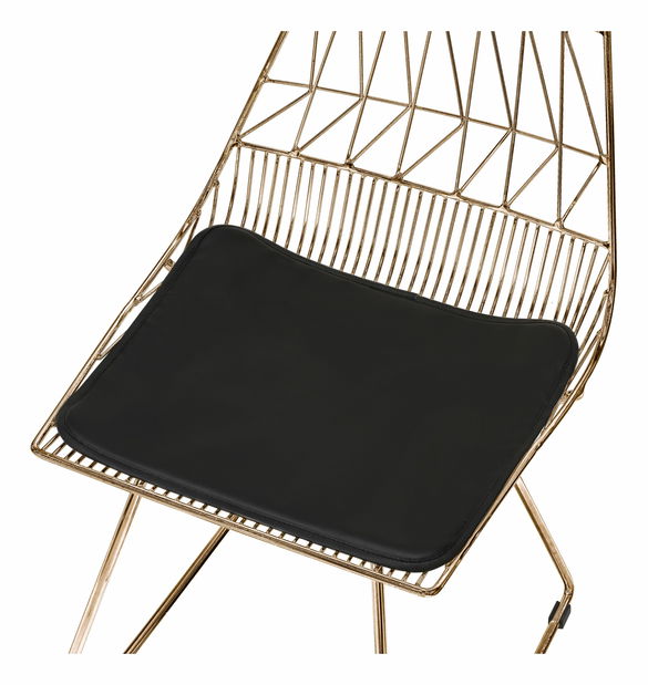 Set 2 buc. scaune pentru sufragerie Harlem (auriu) *vânzare stoc