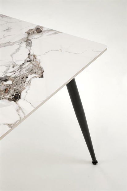 Étkezőasztal Fabiano (wotan tölgy + fekete) (4 és 6 fő számára)