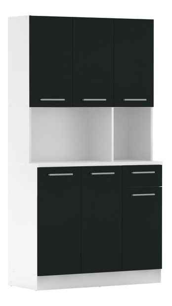 Kuhinjski kutak Palermo NEW (bijela + crna)