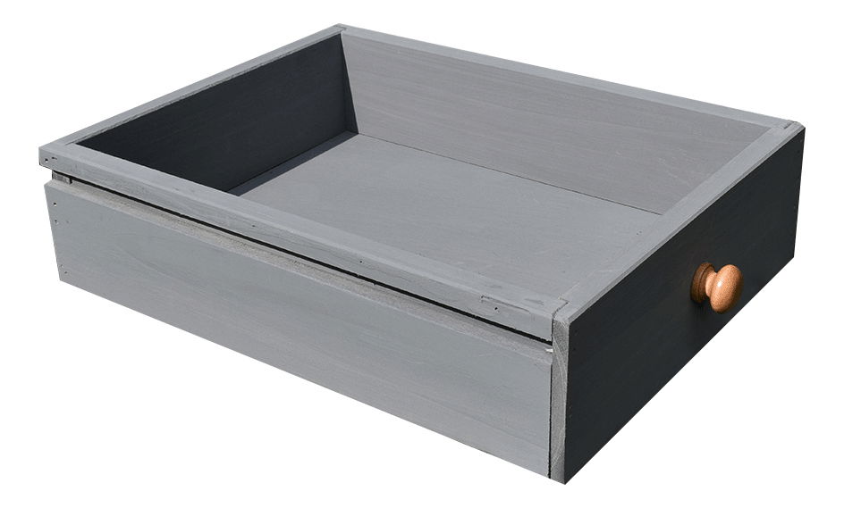 Záhradný pracovný stôl Barrie (s umývadlom) (sivá) 