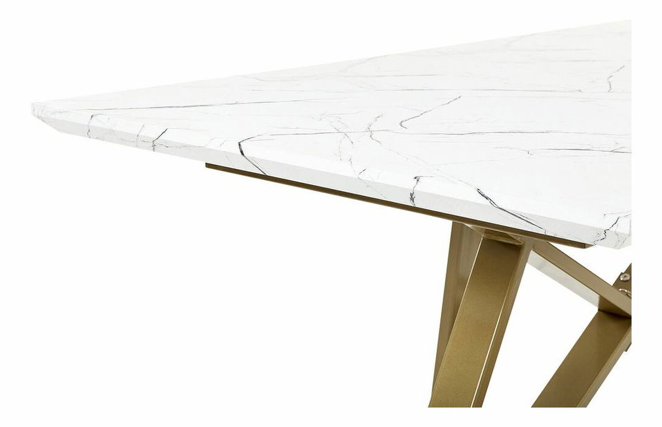 Masă de sufragerie Maxza (alb)