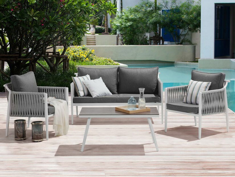 Sedacia súprava Lahaina (biela)