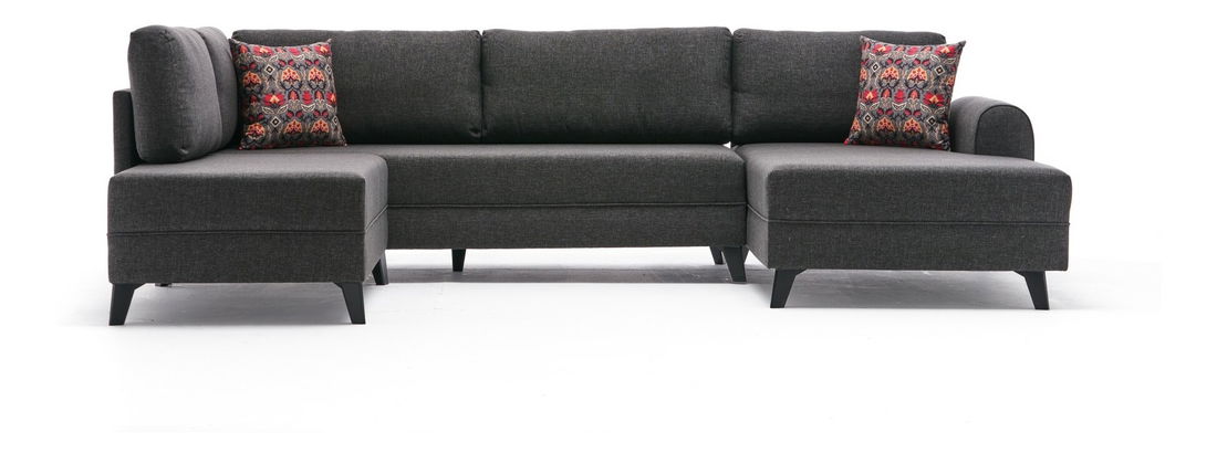 Rozkladacia pohovka Belli (antracit)