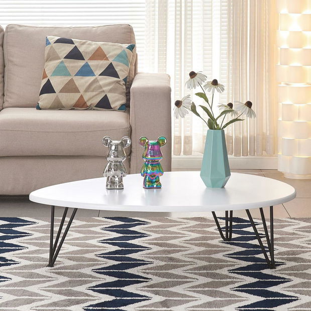 Dohányzóasztal Avena (fehér)