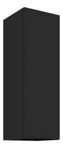 Felső konyhaszekrény Sienla 30 G 90 1F (matt fekete)