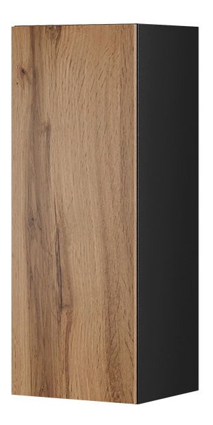 Fotoliu suspendat Zylia 90 (Negru + Stejar wotan)