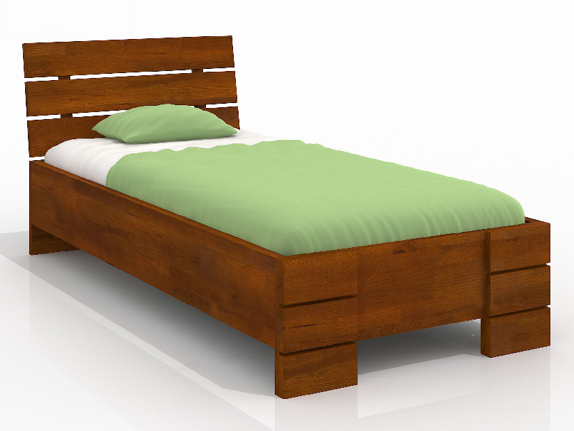 Jednolôžková posteľ 120 cm Naturlig Kids Lorenskog High (borovica) (s roštom)