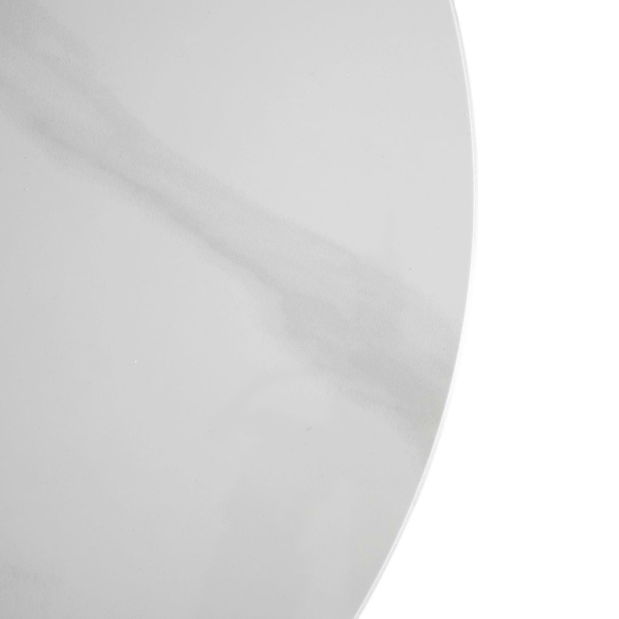 Konferenčný stolík Kenrucky (lesk biely + zlatá) 