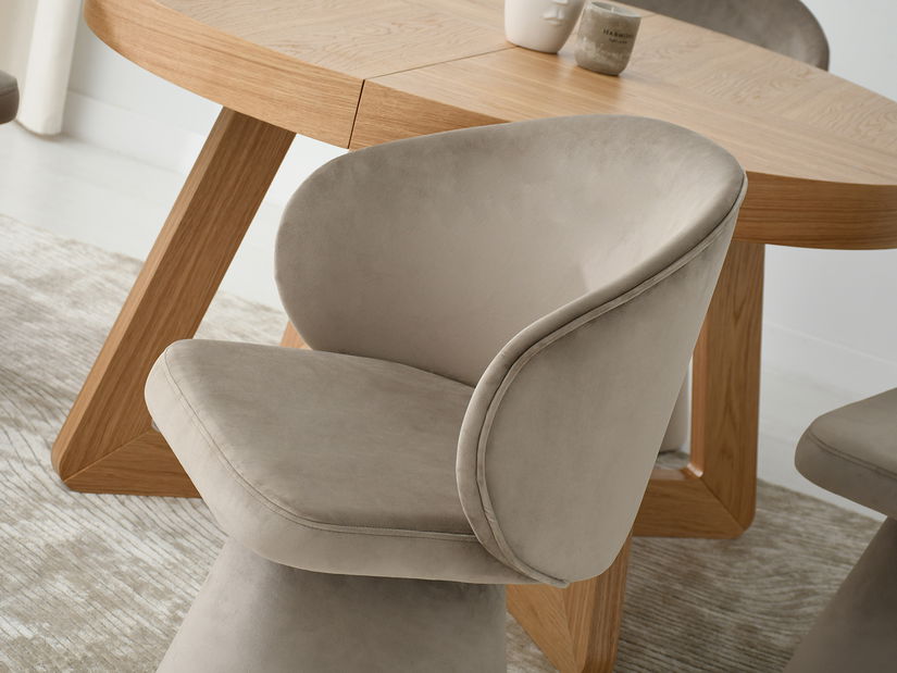 Jedálenská stolička Simulada (béžová)