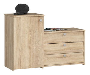 Ormarić za obuću Sirocco (hrast sonoma)